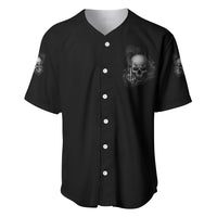 Warning I'm An A Mad Skull Baseball Jersey - Wonder Print Shop