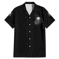 Warning I'm An A Mad Skull Family Matching Mermaid Dress and Hawaiian Shirt - Wonder Print Shop