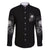 Warning I'm An A Mad Skull Family Matching Summer Maxi Dress and Hawaiian Shirt - Wonder Print Shop