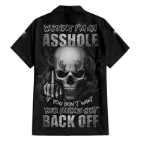Warning I'm An A Mad Skull Hawaiian Shirt - Wonder Print Shop