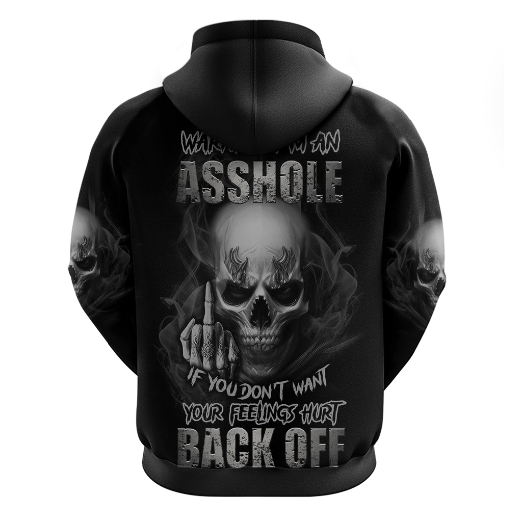 Warning I'm An A Mad Skull Hoodie - Wonder Print Shop