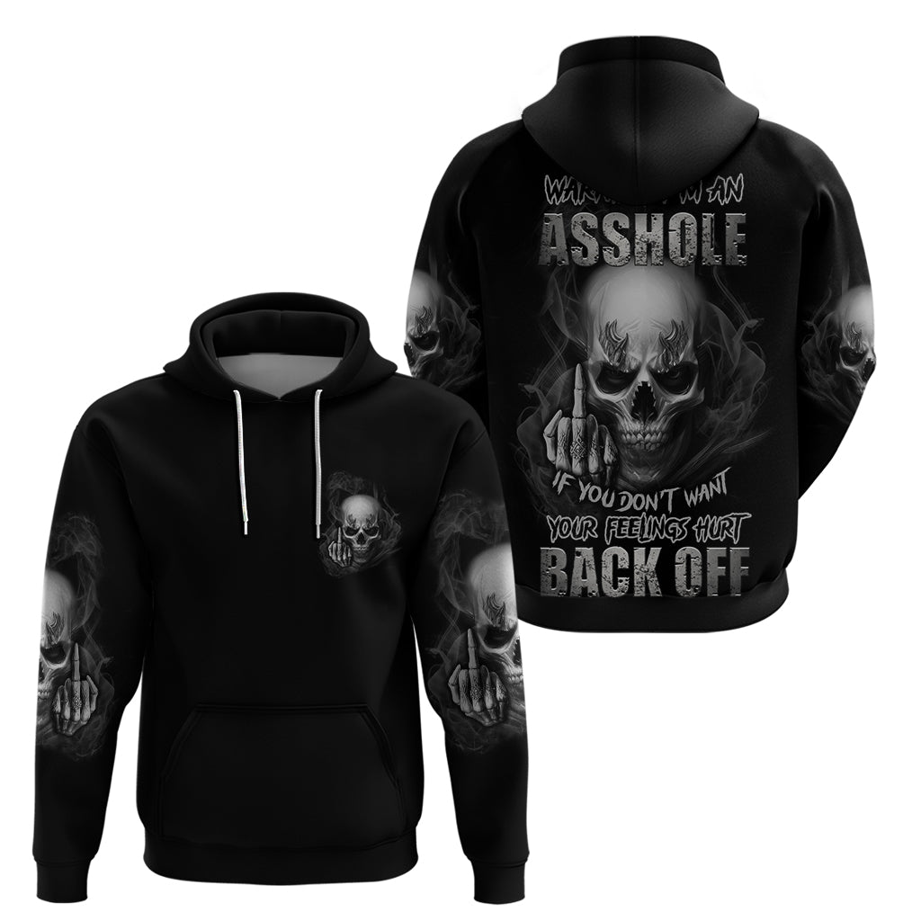 Warning I'm An A Mad Skull Hoodie - Wonder Print Shop
