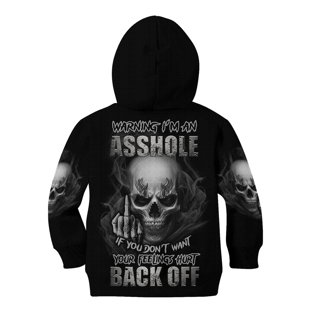 Warning I'm An A Mad Skull Kid Hoodie - Wonder Print Shop