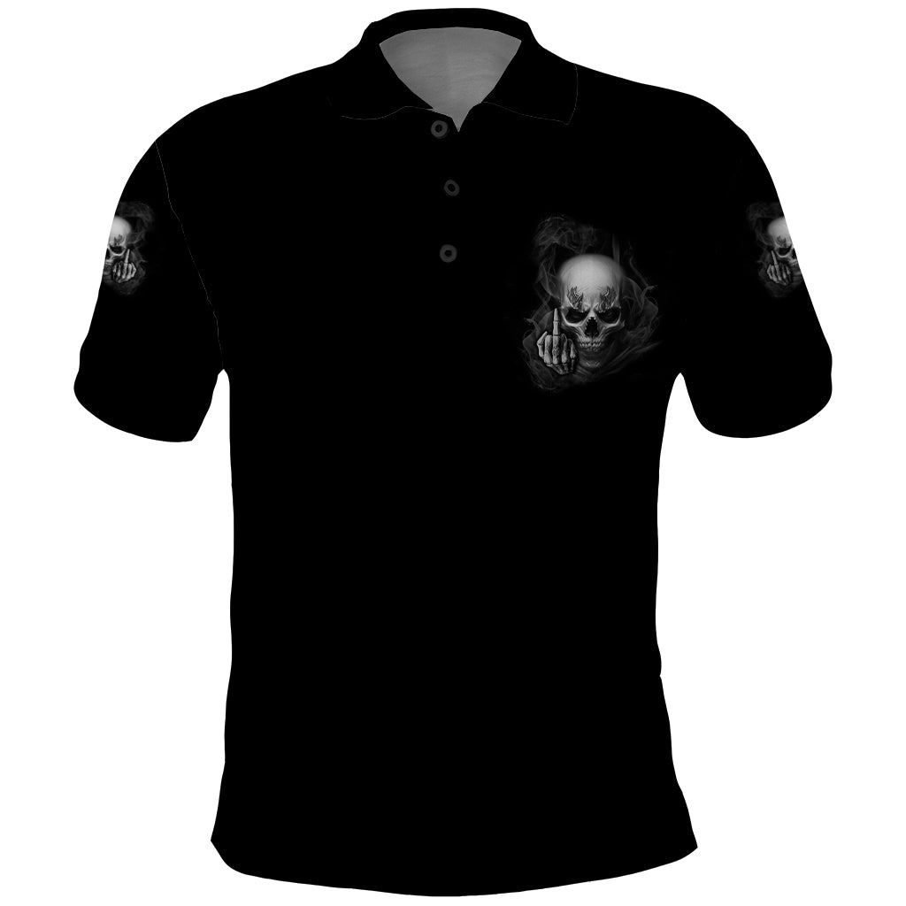 Warning I'm An A Mad Skull Polo Shirt - Wonder Print Shop