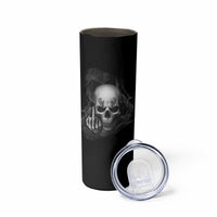 Warning I'm An A Mad Skull Skinny Tumbler - Wonder Print Shop