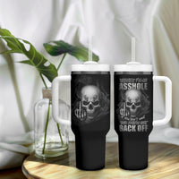 Warning I'm An A Mad Skull Tumbler With Handle - Wonder Print Shop
