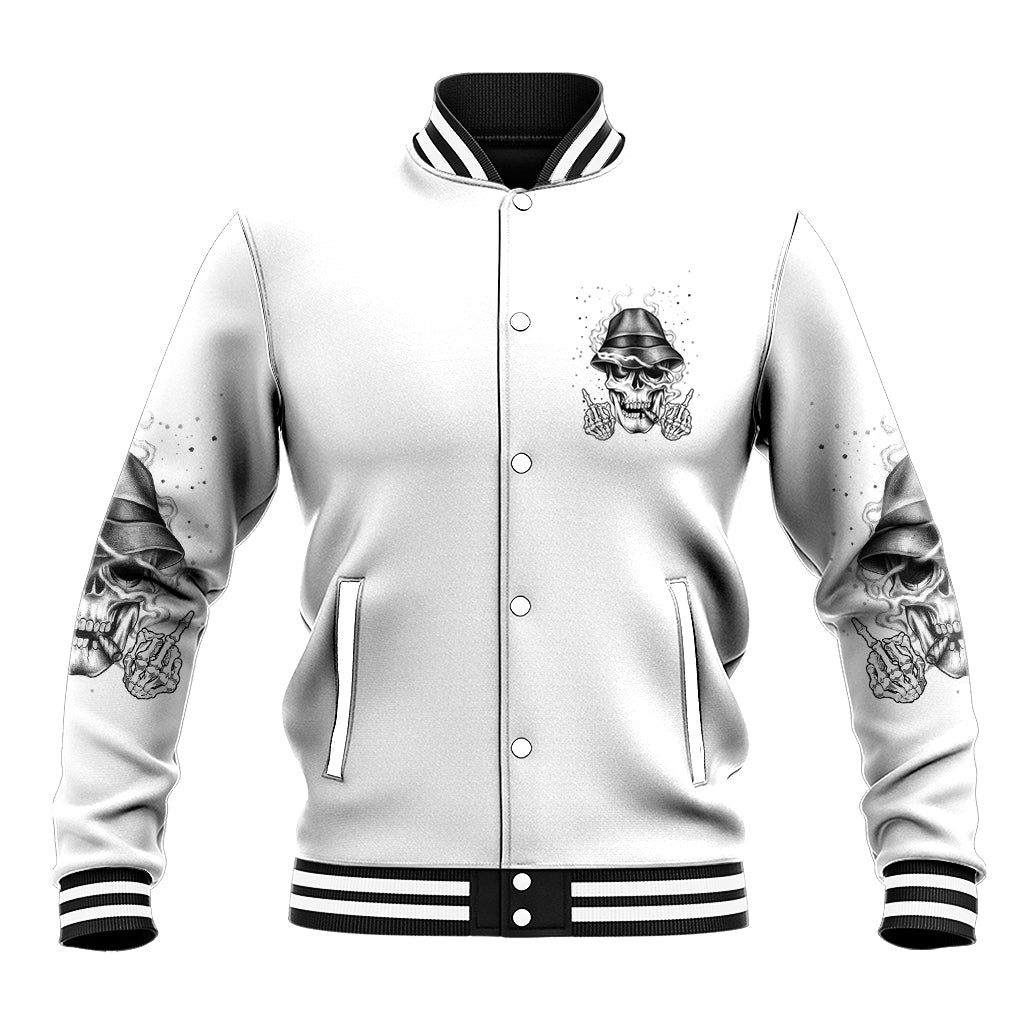 Don't Like My Attitude Baseball Jacket - Wonder Print Shop