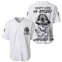 Don't Like My Attitude Baseball Jersey - Wonder Print Shop
