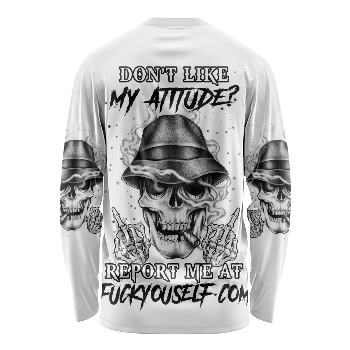 Don't Like My Attitude Long Sleeve Shirt - Wonder Print Shop