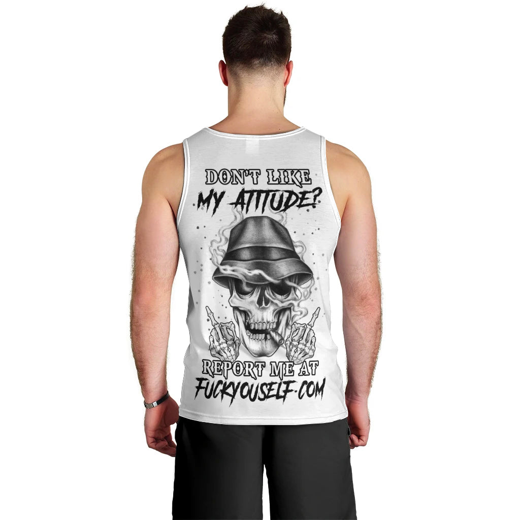 Don't Like My Attitude Men Tank Top - Wonder Print Shop