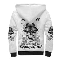 Don't Like My Attitude Sherpa Hoodie - Wonder Print Shop