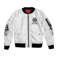 Don't Like My Attitude Sleeve Zip Bomber Jacket - Wonder Print Shop
