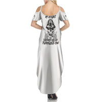 Don't Like My Attitude Summer Maxi Dress - Wonder Print Shop