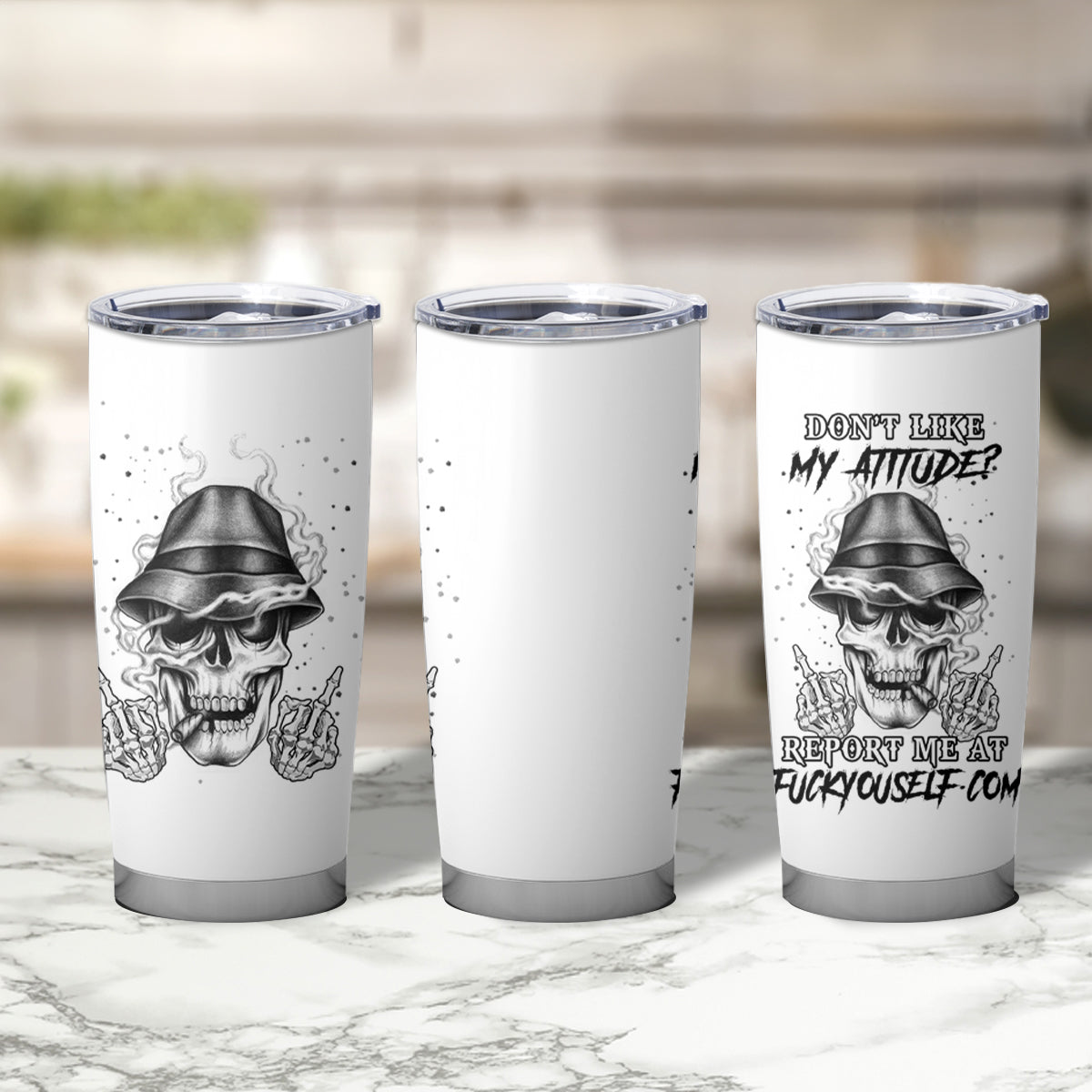 Don't Like My Attitude Tumbler Cup - Wonder Print Shop