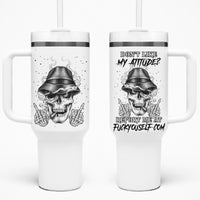 Don't Like My Attitude Tumbler With Handle - Wonder Print Shop