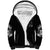 I Do What I Want Skull Black And White Sherpa Hoodie - Wonder Print Shop