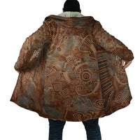 We Carry The Wisdom Cloak African Ancient Symbols, Earthy Tones, and Ancestral Wisdom Quote - Wonder Print Shop