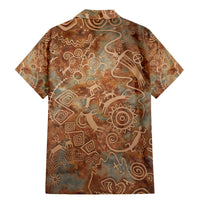 We Carry The Wisdom Family Matching Mermaid Dress and Hawaiian Shirt African Ancient Symbols, Earthy Tones, and Ancestral Wisdom Quote - Wonder Print Shop