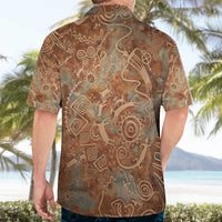 We Carry The Wisdom Hawaiian Shirt African Ancient Symbols, Earthy Tones, and Ancestral Wisdom Quote - Wonder Print Shop