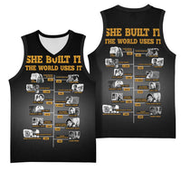 She Built It The World Uses It Basketball Jersey African Influential Women Innovators Timeline - Wonder Print Shop