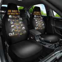 She Built It The World Uses It Car Seat Cover African Influential Women Innovators Timeline - Wonder Print Shop