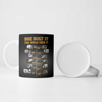 She Built It The World Uses It Ceramic Mug African Influential Women Innovators Timeline - Wonder Print Shop