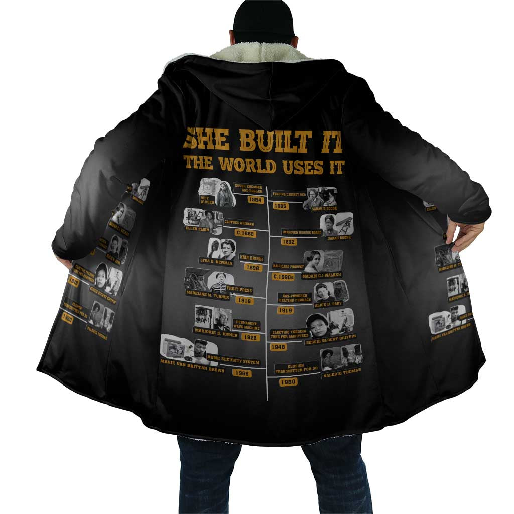 She Built It The World Uses It Cloak African Influential Women Innovators Timeline - Wonder Print Shop