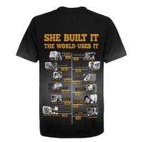 She Built It The World Uses It Rugby Jersey African Influential Women Innovators Timeline - Wonder Print Shop