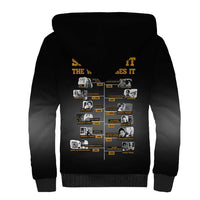 She Built It The World Uses It Sherpa Hoodie African Influential Women Innovators Timeline - Wonder Print Shop