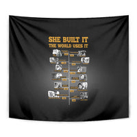 She Built It The World Uses It Tapestry African Influential Women Innovators Timeline - Wonder Print Shop