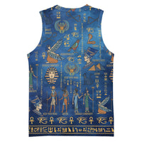 Echoes of Kemet Basketball Jersey African Pharaohs, Anubis and Symbolic Motifs - Wonder Print Shop