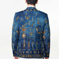 Echoes of Kemet Blazer African Pharaohs, Anubis and Symbolic Motifs - Wonder Print Shop