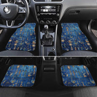 Echoes of Kemet Car Mats African Pharaohs, Anubis and Symbolic Motifs - Wonder Print Shop