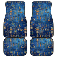 Echoes of Kemet Car Mats African Pharaohs, Anubis and Symbolic Motifs - Wonder Print Shop