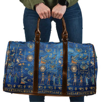 Echoes of Kemet Travel Bag African Pharaohs, Anubis and Symbolic Motifs - Wonder Print Shop