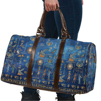 Echoes of Kemet Travel Bag African Pharaohs, Anubis and Symbolic Motifs - Wonder Print Shop