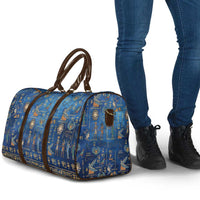Echoes of Kemet Travel Bag African Pharaohs, Anubis and Symbolic Motifs - Wonder Print Shop