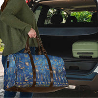 Echoes of Kemet Travel Bag African Pharaohs, Anubis and Symbolic Motifs - Wonder Print Shop
