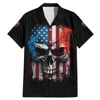 I Have Three Sides Skull Flag Family Matching Mermaid Dress and Hawaiian Shirt - Wonder Print Shop