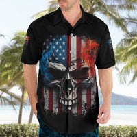 I Have Three Sides Skull Flag Hawaiian Shirt - Wonder Print Shop