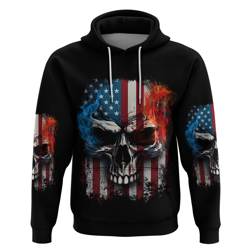 I Have Three Sides Skull Flag Hoodie - Wonder Print Shop