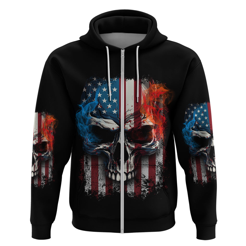 I Have Three Sides Skull Flag Hoodie - Wonder Print Shop