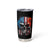 I Have Three Sides Skull Flag Tumbler Cup - Wonder Print Shop