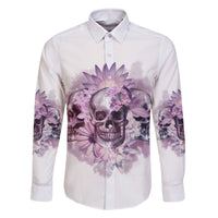 Stuck Between Idk Idc And IDGAF Skull Family Matching Summer Maxi Dress and Hawaiian Shirt - Wonder Print Shop