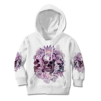 Stuck Between Idk Idc And IDGAF Skull Kid Hoodie - Wonder Print Shop