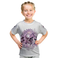 Stuck Between Idk Idc And IDGAF Skull Kid T Shirt - Wonder Print Shop