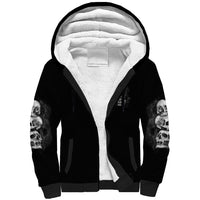 Stuck Between Idk Idc Idgaf Sherpa Hoodie - Wonder Print Shop