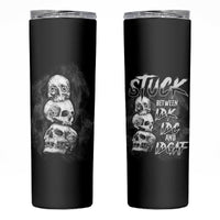 Stuck Between Idk Idc Idgaf Skinny Tumbler - Wonder Print Shop