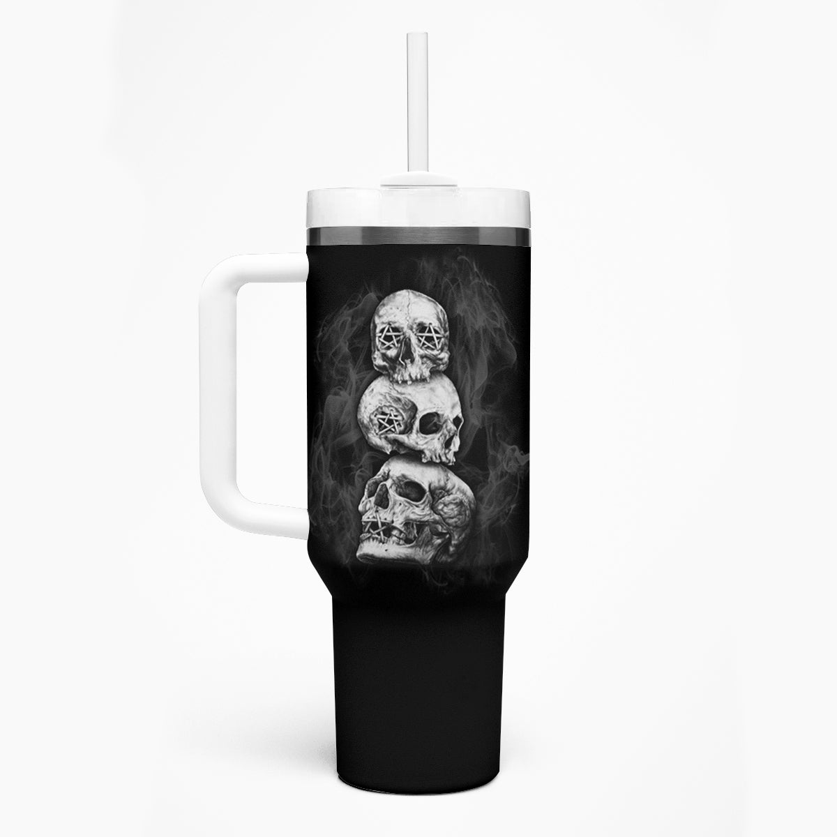 Stuck Between Idk Idc Idgaf Tumbler With Handle - Wonder Print Shop
