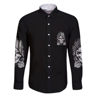 My Give A F Mad Skull Family Matching Short Sleeve Bodycon Dress and Hawaiian Shirt - Wonder Print Shop